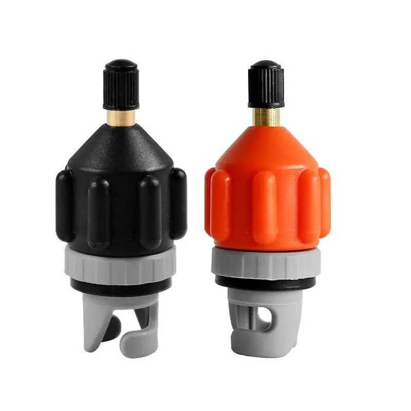 Kayak Air Valve Pump Compressor Converter For SUP Board Air Valve Adapter Inflatable Rowing Rubber Boat Paddle Canoe