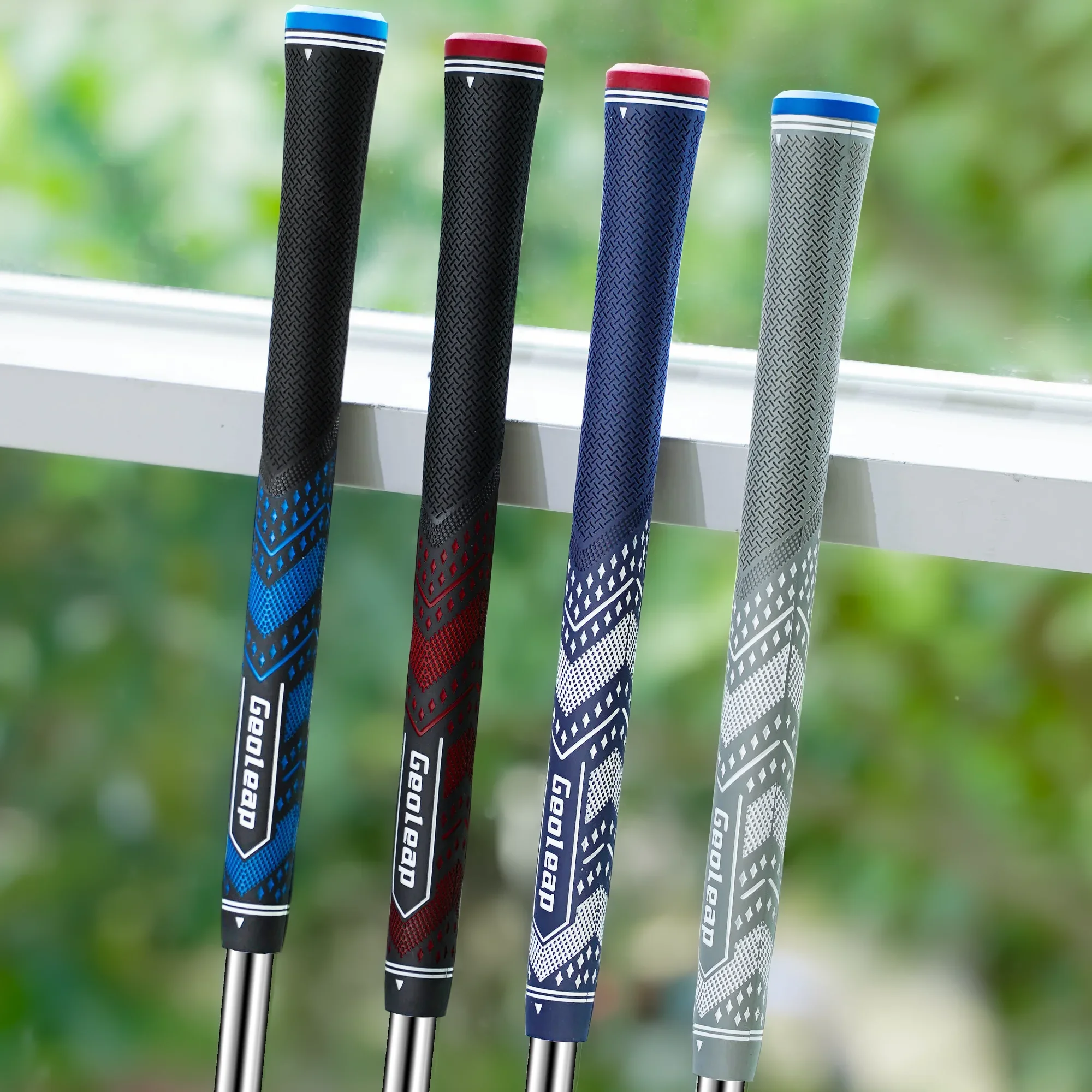 13 stks/partij Golf Grips Rubber Golf Club Grip, Hoge Tractie, Uitstekende Prestaties voor alle weersomstandigheden, TRILLINGSDEMPENING, Zacht Gevoel