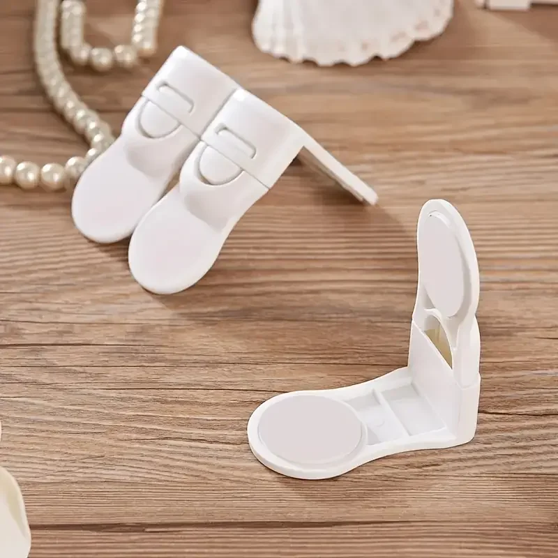 YUANJ 2/4/8 قطعة سلامة الأطفال قفل للدرج الاطفال مكافحة معسر خزانة اليد أقفال للأدراج حماية أمن الوطن خزانة مشبك