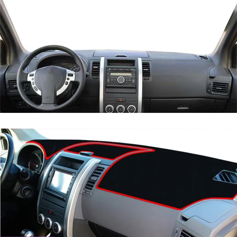 For Nissan X-Trail Xtrail T31 2008 2009 2010 2011 2012 2013 Dashboard Cover Dashmat Mat Pad Sun Visor Cushion Carpet Car Styling