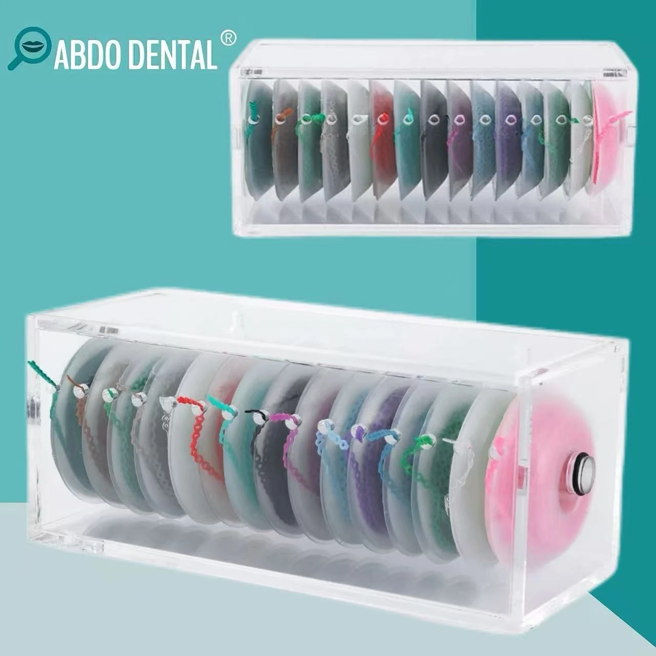 

Высококачественный ортодонтический диспенсер для стоматологии, ортодонтическая цепь, коробка для размещения акриловой резины, органайзер, ортодонтический инструмент