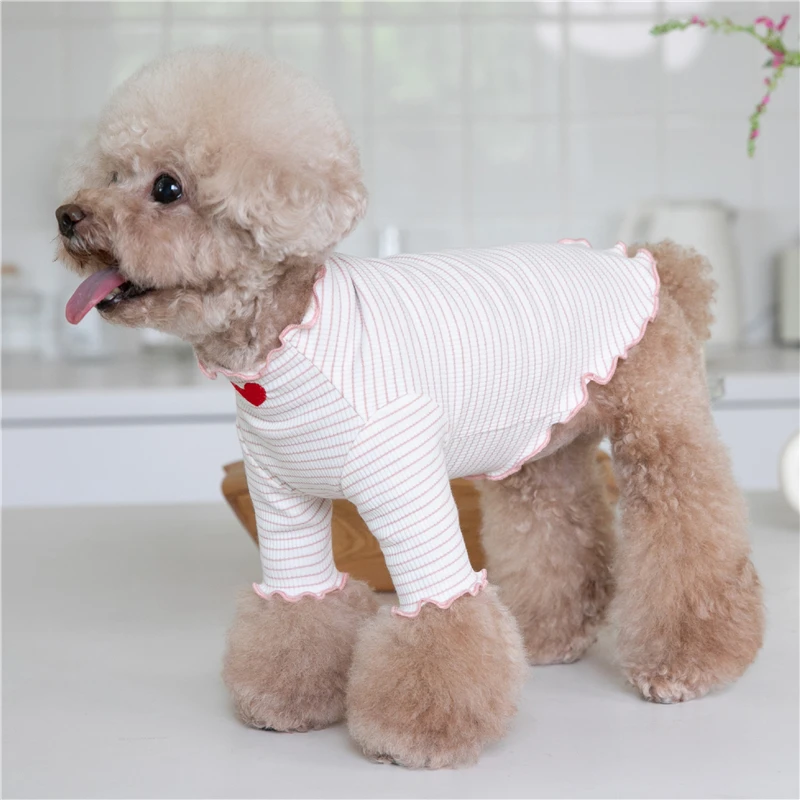 Huisdieren Kleine Hond En Kat Lieve Kleding Tops Puppy Kleding