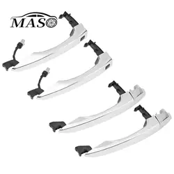 Front Rear Left Right Exterior Door Smart Key Handle for Hyundai Tucson 2016 2017 2018 2019 2020 82651-D3710 82661-D3710