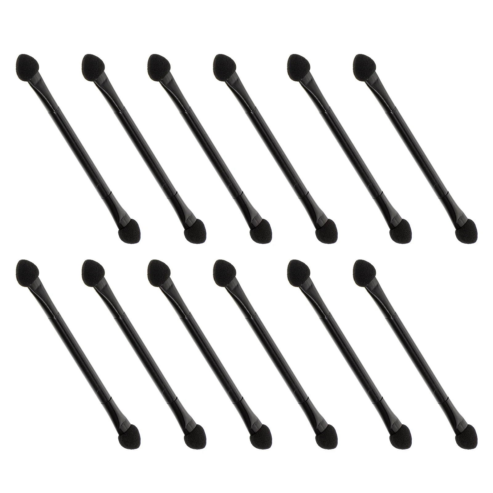 30 قطعة من أعواد ظلال العيون الإسفنجية ذات الأطراف المزدوجة أدوات مكياج ذات طرف بيضاوي لمكياج العيون أدوات تحديد العيون اللامعة للاستخدام اليومي #1