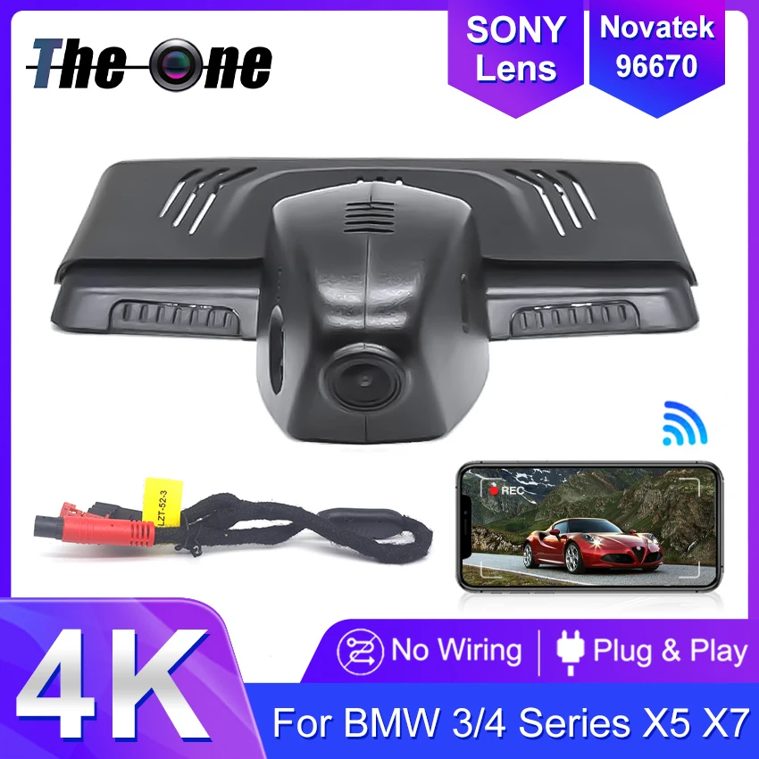 New! 4K Car DVR for BMW 3 Series G20 G21/ 4 Series G22 G23 G26 /M3 G80/ M4 G82/ X5 G05/ X7 G07 2020-2023, Plug and play Dash Cam