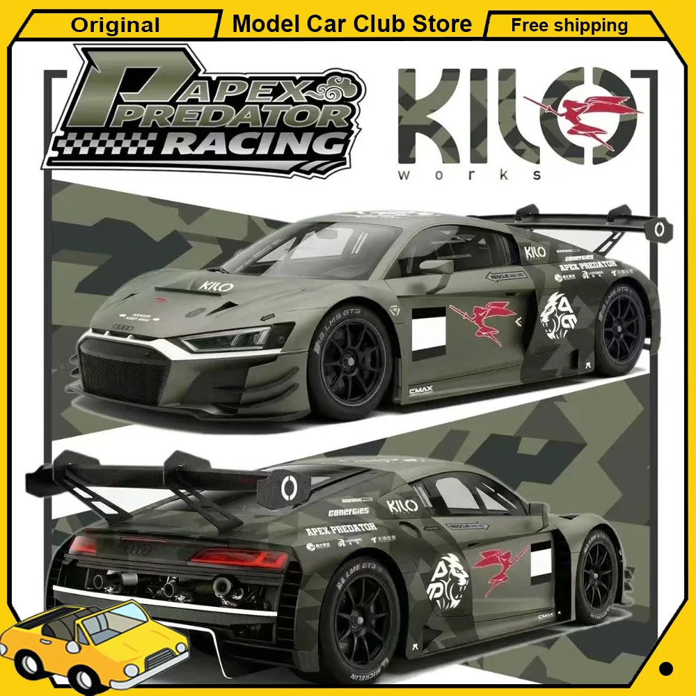 

KILOWorks DarwinPRO 1:64 Scale AUDI R8 LMS GT3 EVO II Valkyrie Mercedes-AMG ONE Alloy Car Miniature Diecast Collection Model Toy