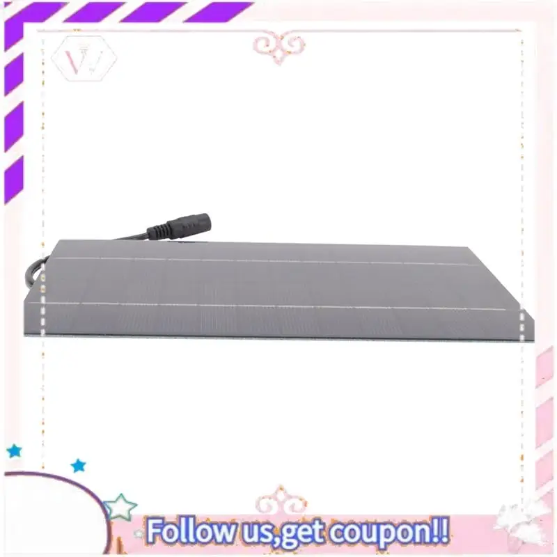 

Portable 5.5W 12V Solar Panel Battery Charger Board Waterproof Polycrystalline Plate With Car Heating Kettle