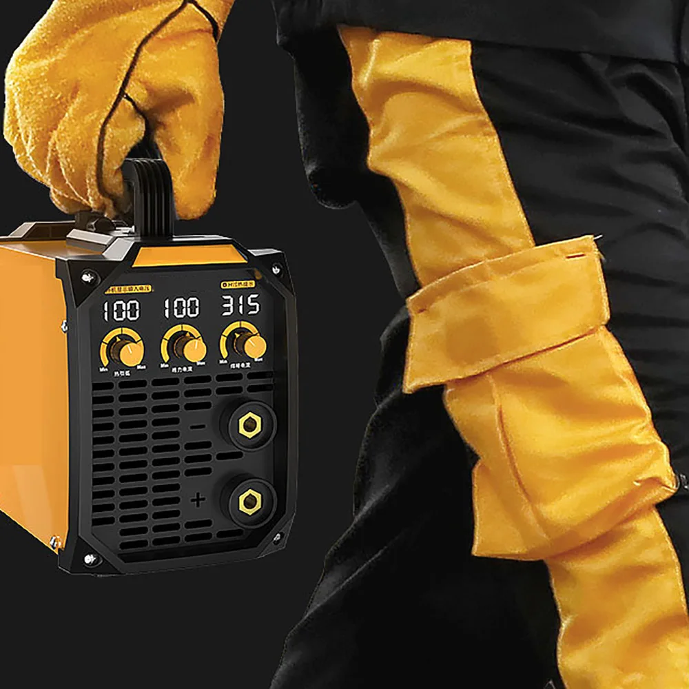 10-200A 4000W Handheld Mini Electric Stick Welder 220V 200A Inverter Arc IGBT Welding Machine Tool