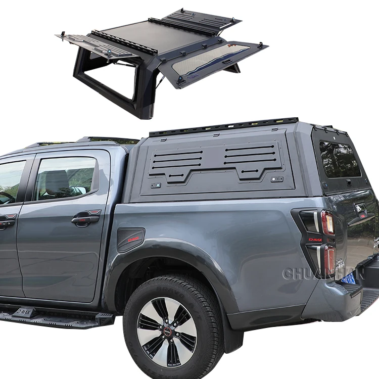 

Factory Hot SellingCustom 4x4 Waterproof Truck Camper Hilux Canopy Pickup Hardtop Aluminum Canopy Topper For Hilux Ford Ranger R