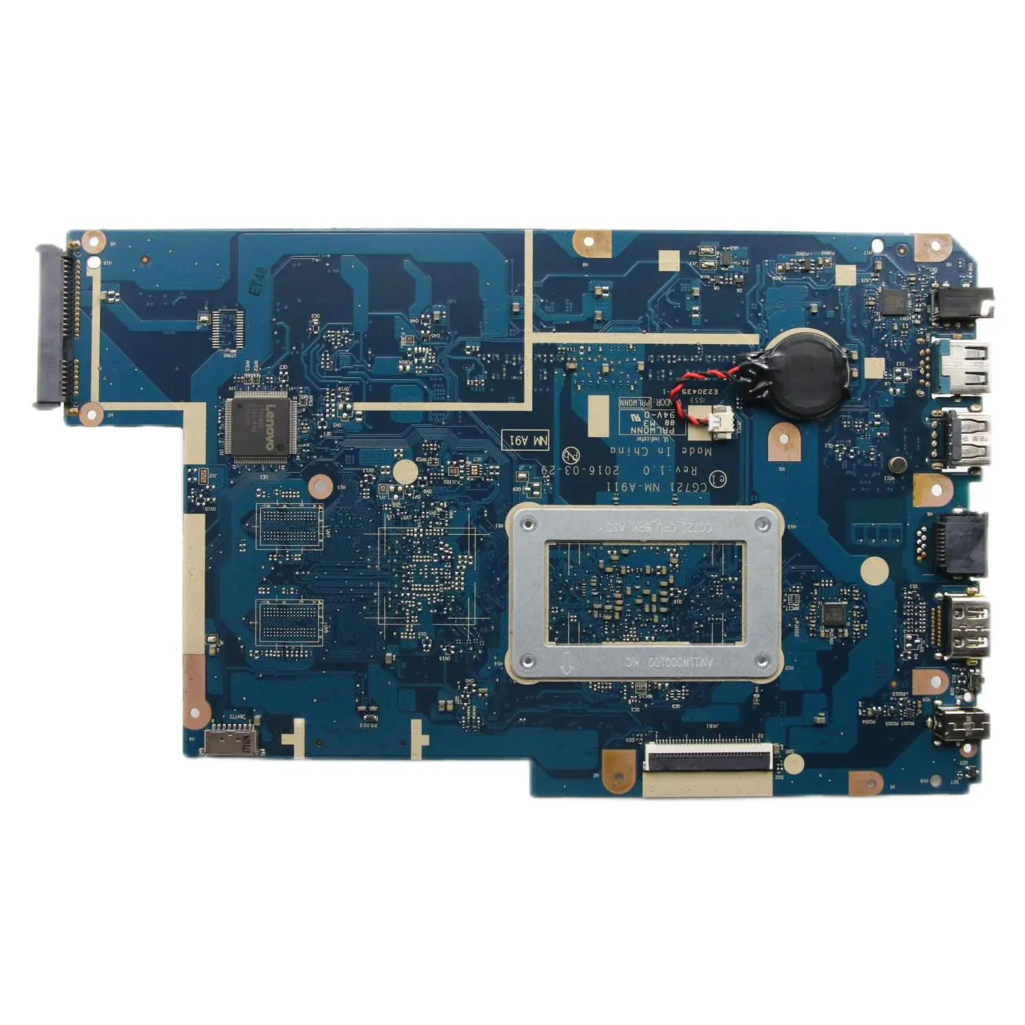 NM-A911 110-17ACL Laptop Motherboard for Lenovo Ideapad 110-17ACL UMA CPU A6-7310U UMA 100% Work