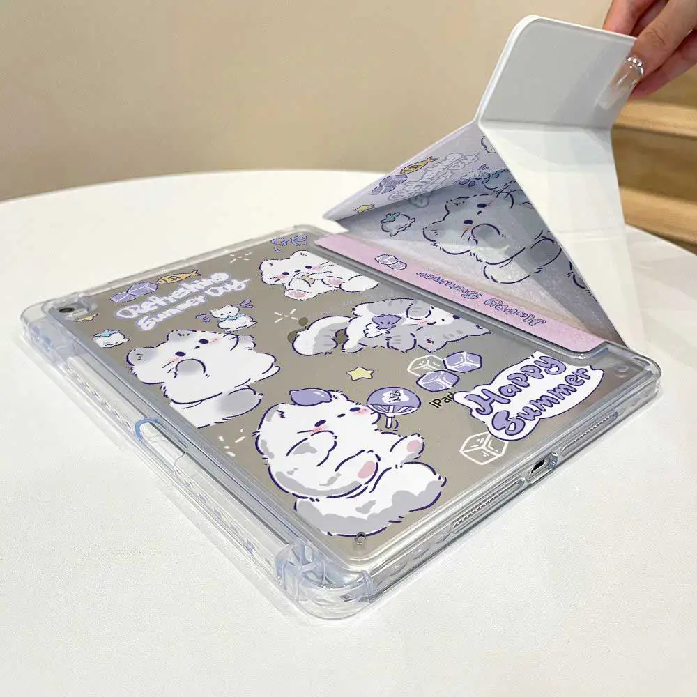 Y - حافظة من النوع مع حامل أقلام لجهاز iPad 10th/11th Gen (A16) 11 بوصة /iPad Pro 11 بوصة (4/5 Gen, M2/M3/M4) /Air 9 8.7 بوصة /Air 9 Plus 11 بوصة #4