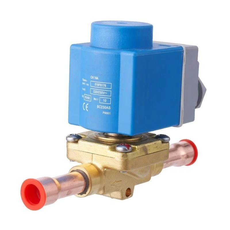 EVR Refrigerant Solenoid Valve 220V Cold Storage Air‑Conditioning Control Valve Repair Replacement Accessory