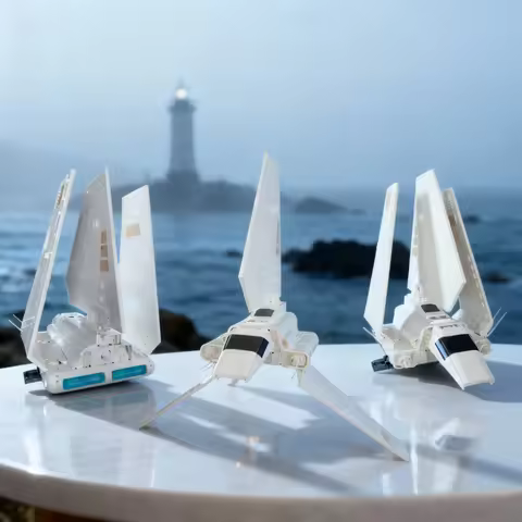 5420pcs MOC Star Battle Imperial Lambda Class Shuttle Model Building Blocks Architecture Christmas Gifts Idea Toys Brick Kids