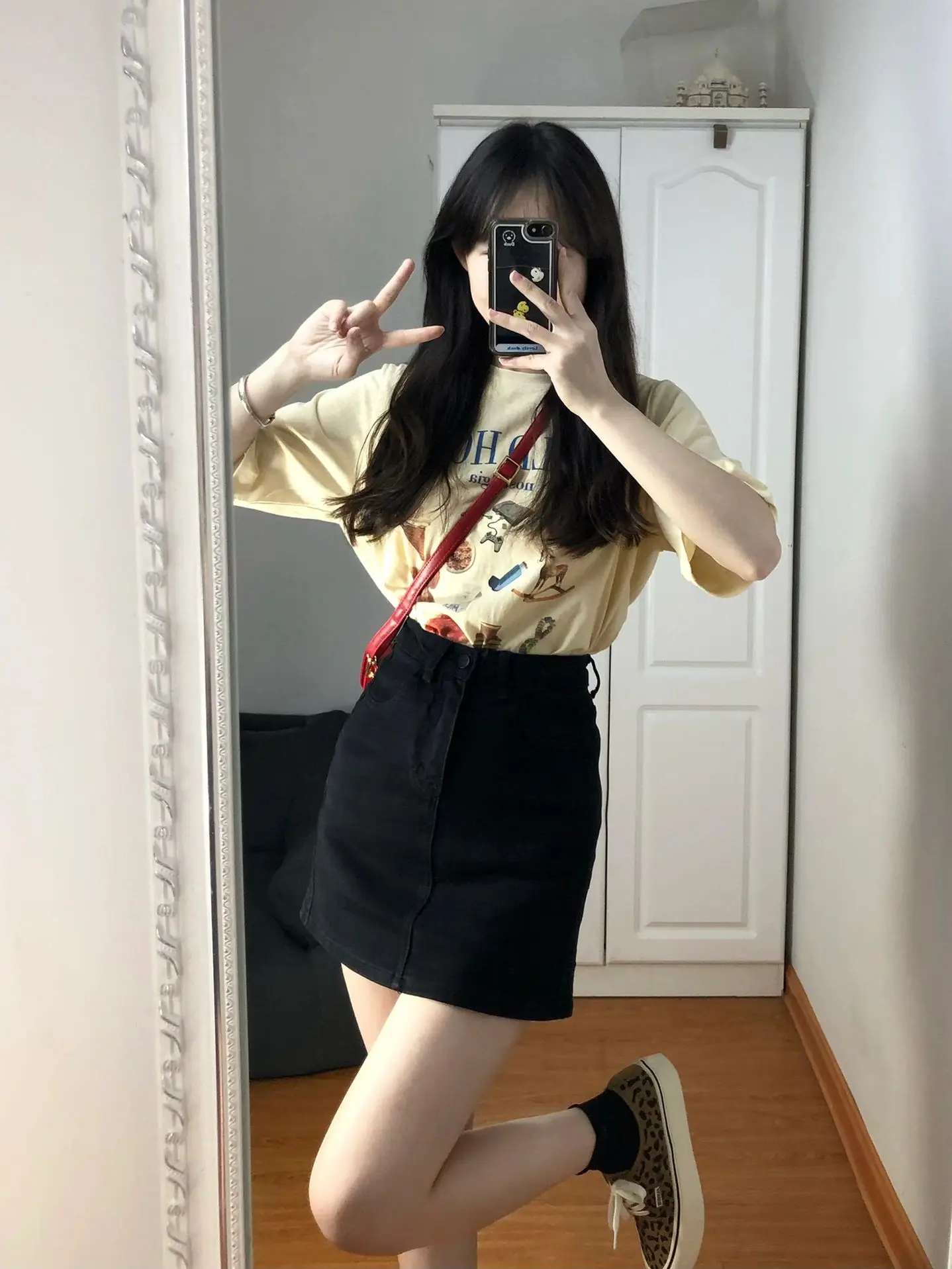 High Waist A-Line  Skirt Women's Denim Bodycon Skirts Trendy Summer ort Skirts Korean Sle plus Size Hip Concealment