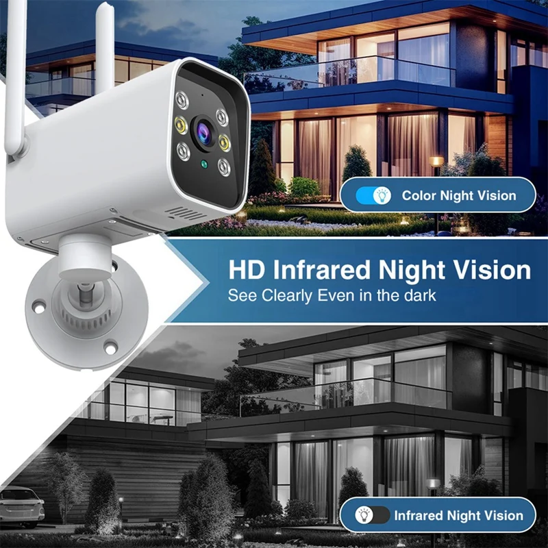 1080P Waterproof Wireless WIFi Camera 2.4G Outdoor Video Surveillance Wifi Security Protection Camera-AD23