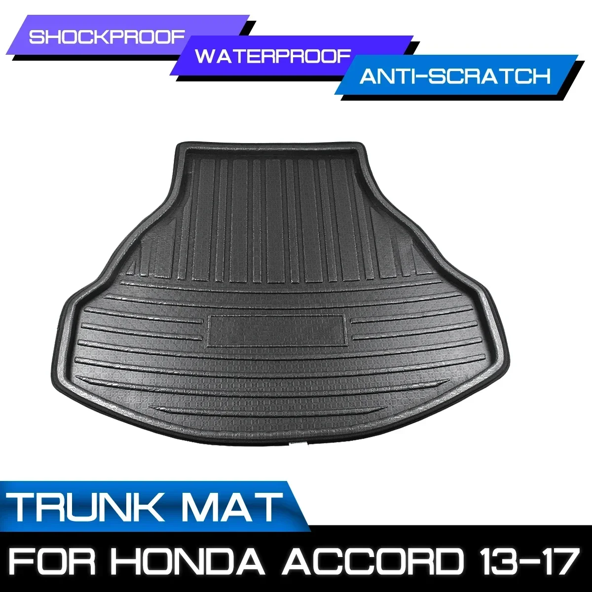 

Car Rear Trunk Boot Mat Waterproof Floor Mats Carpet Anti Mud Tray Cargo Liner For Honda Accord 2013 2014 2015 2016 2017