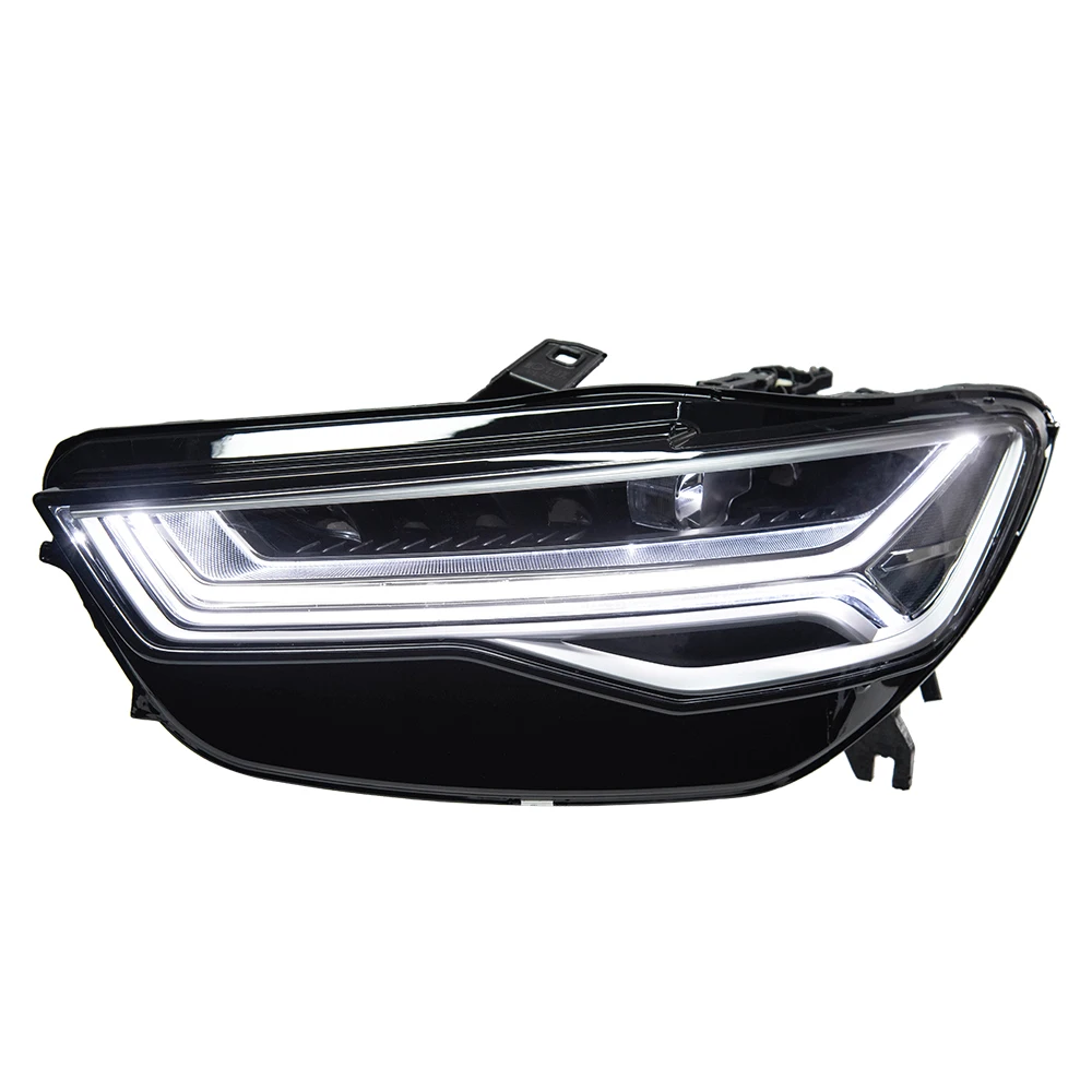 

Upgrade Matrix Headlights Plug and Play Car Lamps Assembly for Audi A6 A6L C7 2012-2018 LED Auto Projector Lens Accessories