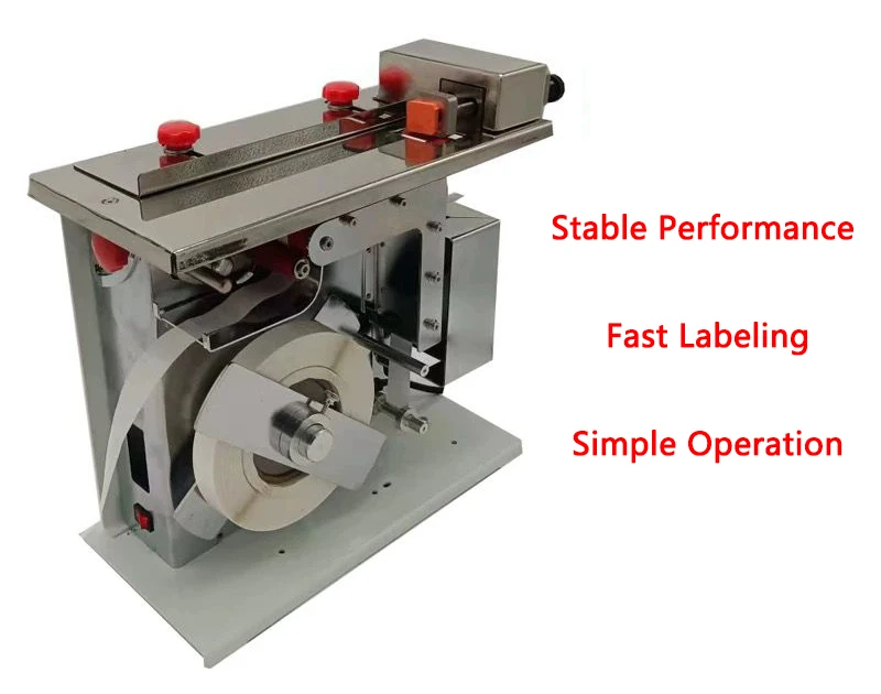 90° Right Angle Automatic Labeling Machine Label Sticking machine Anti Counterfeiting Anti Tampering Labels Sealing machine