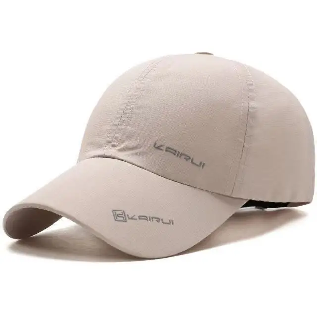 Unisex atmungsaktive und schnell trocknende Snapback-Baseballkappen für Frühling und Herbst, verstellbare Freizeithüte für den Außenbereich, Sonnenschutzhut – Detail 8