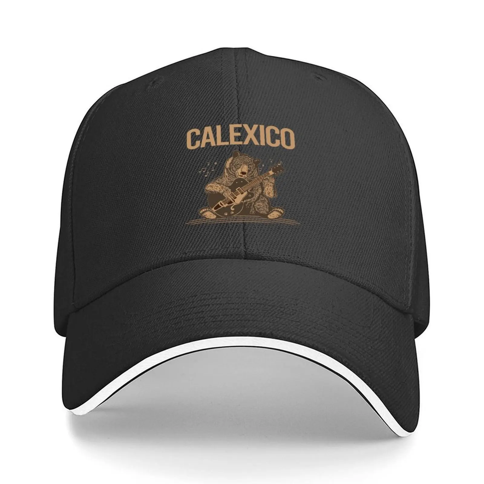 

Bear With Guitar Calexico Baseball Cap Cosplay golf hat genuine Golf birthday Girl'S Hats Men's