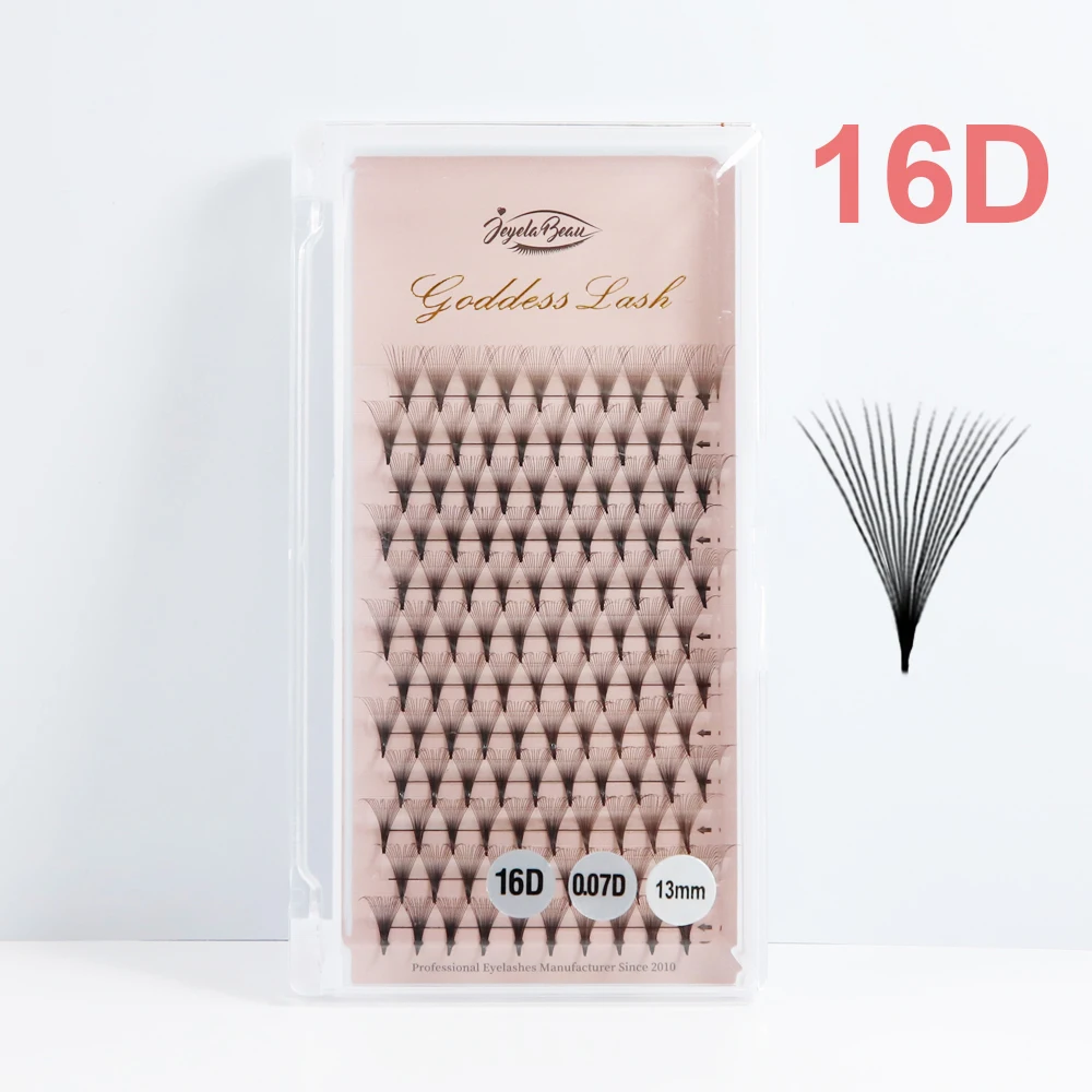 Godin Premade Volume Fans 5D 6D 10D 12D 16D 20D MIX Individuele Wimpers Pre Made Russische Volume Fan Wimper Extension Faux Nertsen