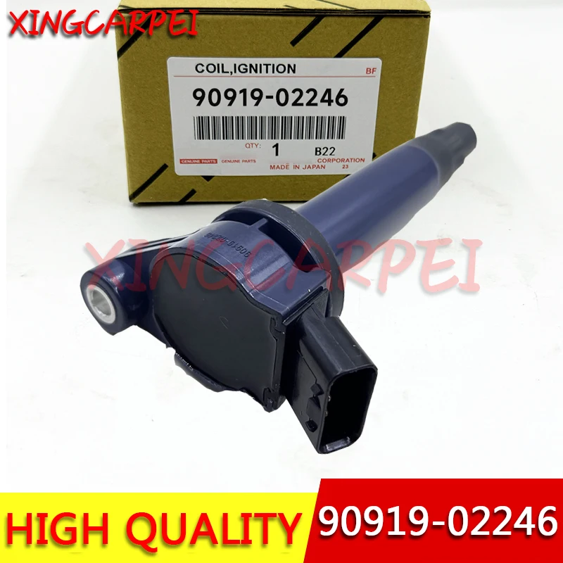 90919-02246 Ignition Coil For Toyota Camry Highlander Solara Lexus ES330 RX330 9091902246 90919 02246 9091919025 9008019025