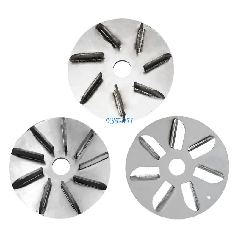 

E15A Heavy Duty Stainless Steel Livestock Hair Removal Scrapers Disc For Cattle Sheep Goat Efficient Animal Dehairing Tool