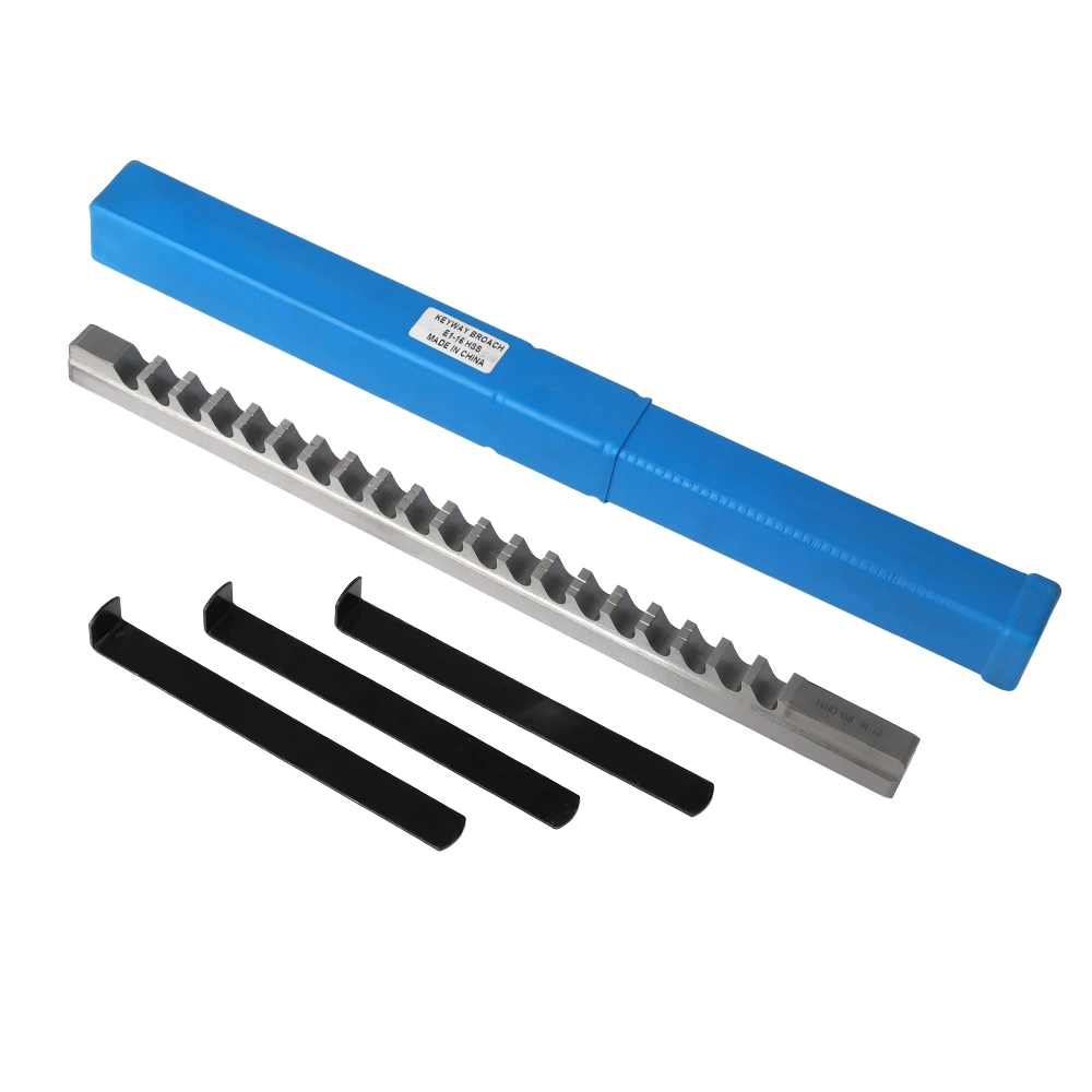 

3mm Push-Type Keyway Broach A1 Metric Size HSS Keyway Cutting Tool Knife For CNC Router Metalworking
