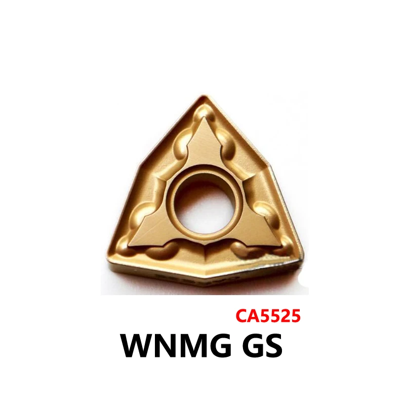 Carbide Inserts WNMG080404 GS WNMG080408 CNC Lathe Cutter Original WNMG080404GS WNMG080408GS CA5525 Machine WNMG0804 WNMG 080404