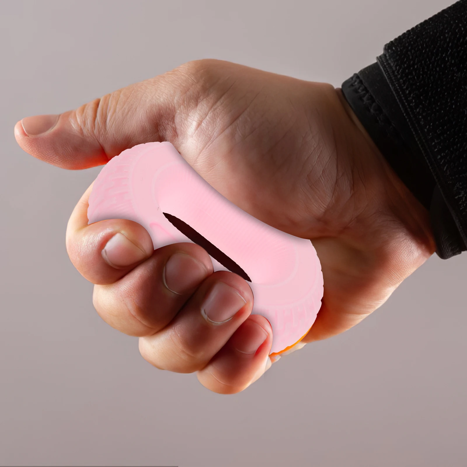 

Round Hand Grip Rings for Strength Training Finger Forearm Wrist Exercise Dexterity Fitness Tool Grip Strengthener Exerciser