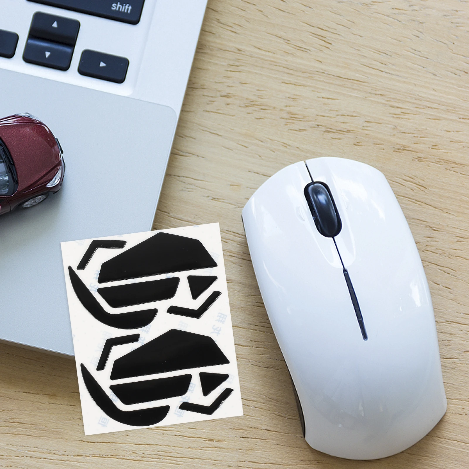 

2 комплекта, сменные силиконовые скользящие подушечки для ножек мыши, уменьшают трение, улучшают точность наклона, подходят для игровой работы