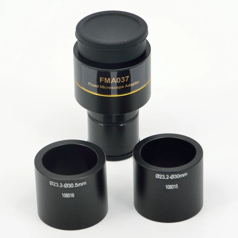 

0.5X 0.37X Microscope Camera Eyepiece Adaptor / 1/2 Reducing Lens With 23.2mm Dial