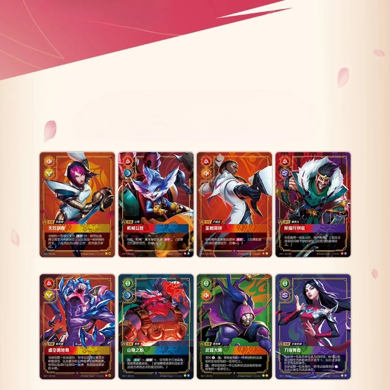 Genuino Riftbound League of Legends Card Soul Forging and Tempering Refill Pack Carta di raccolta collezionabile preassemblata