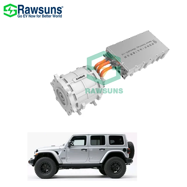120Kw Electric Motor With Controller Ev Car Conversion Kit Marine Outboard Motor for Bus/Coach/Boat view 6