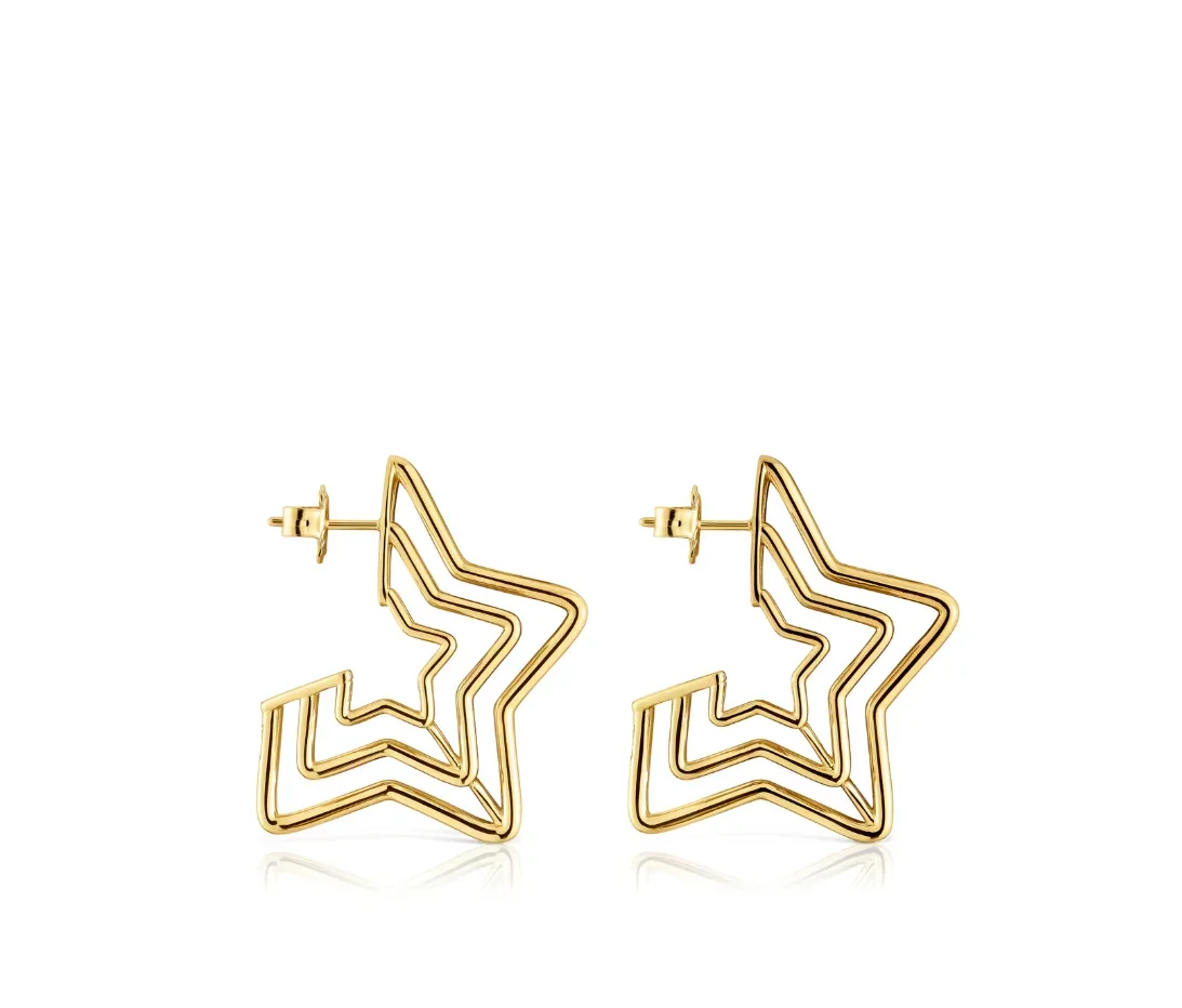 2024 Spanish Bear The Latest Niche Design Fashion Trend Light Luxury Classic Style Lady Earring Romantic Couple Gif