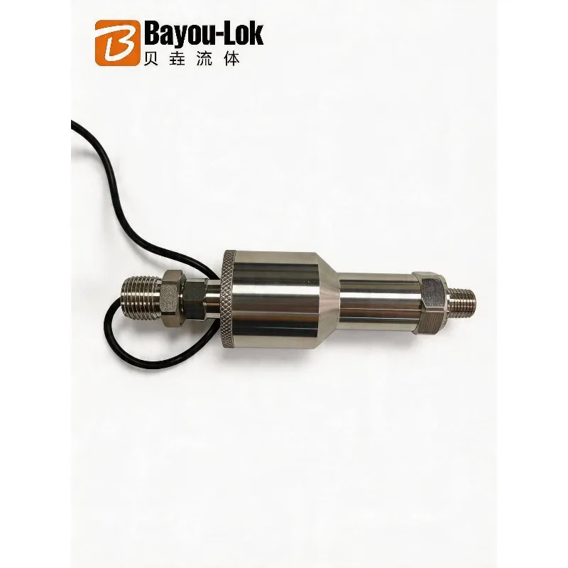 0.5%FS Precision Explosion Proof Pressure Transmitter, 0-4000psi Range, DC24V RS485 Pressure Sensor Transducer Valve Fitting