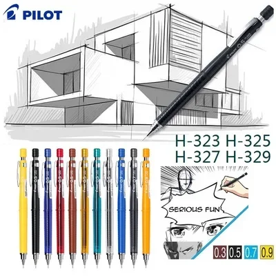 

1PCS PILOT H-325 Mechanical Pencil Professional Drawing Activity Pencil Color Pen Holder 0.3/0.5/0.7/0.9mm Multi Specifications