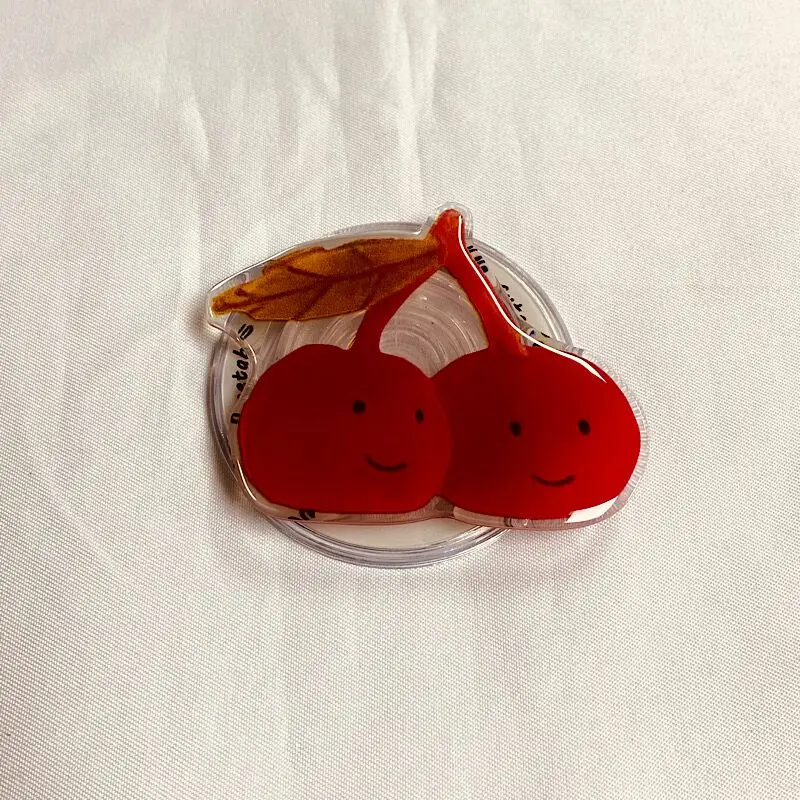 لطيف الصيف الفاكهة حامل هاتف مغناطيسي مرونة وسادة هوائية سطح المكتب دعم وسادة هوائية تلسكوبي قوس حامل هاتف السيارة