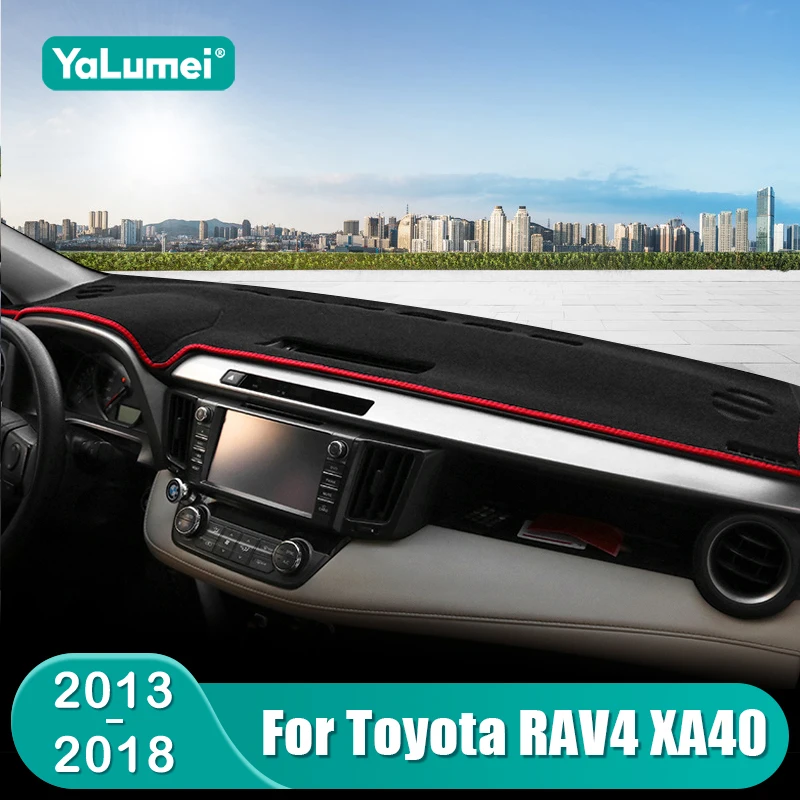 

For Toyota RAV4 XA40 2013 2014 2015 2016 2017 2018 Car Dashboard Mat Instrument Panel Sun Shade Mat Non-slip Pad Accessories