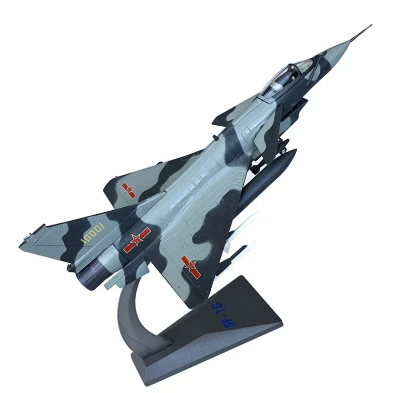 1/72 Scale Fighter Chinese Air Force J-10 Vigorous Dragon Firebird Aircraft Model Toys Children Kids Gift for Collection