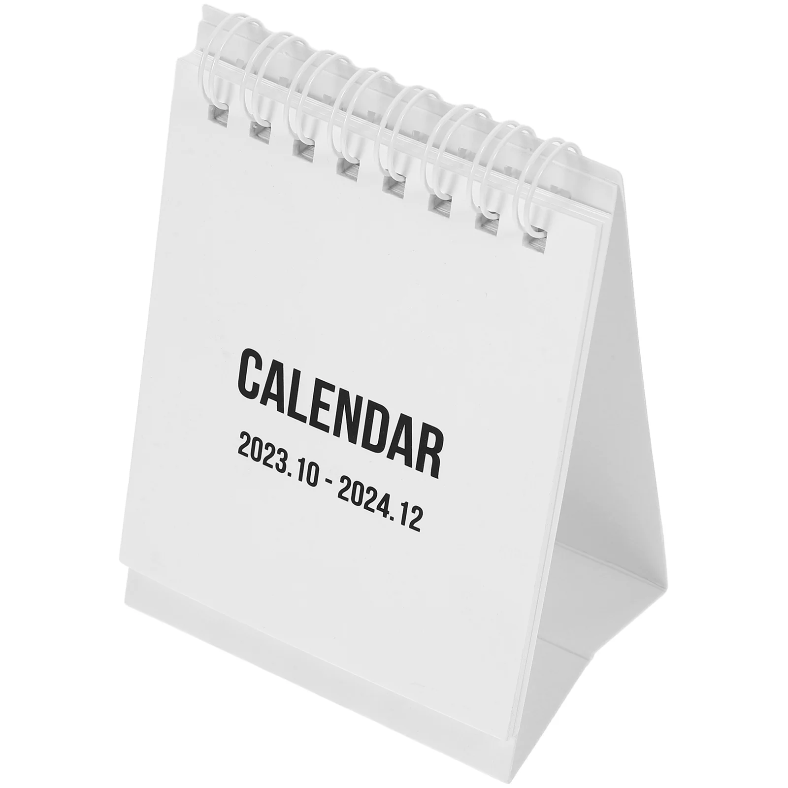 

Mini Desk Calendar 2024 Small Foldable Paper Office Table Calendar Stable Standing Daily Planner Desktop Home Decor
