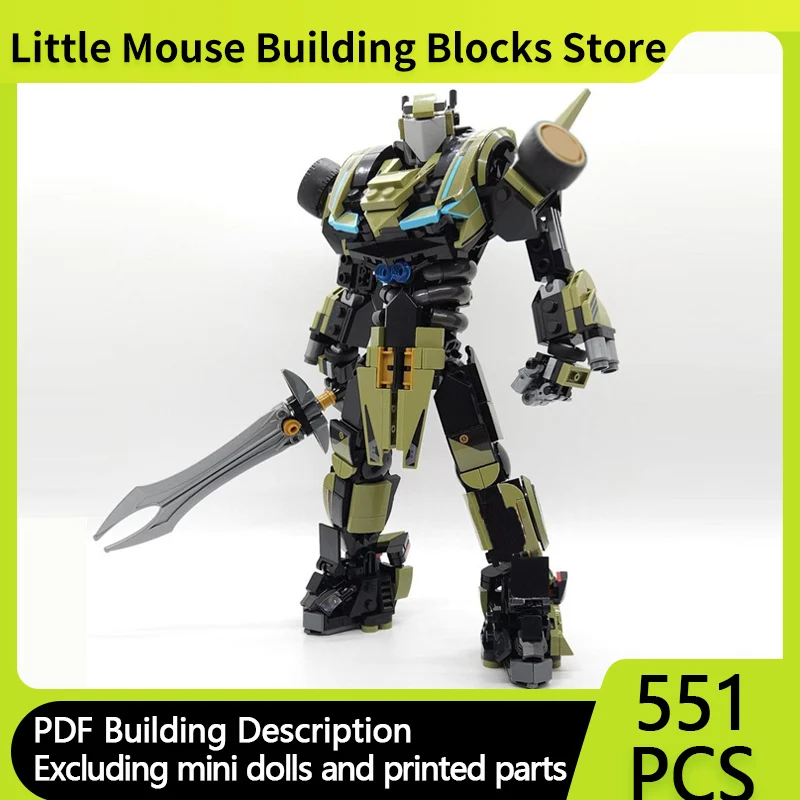 

Popular Games 40K Model Building Moc Bricks Hammer Battle Mech Collection Technology Blocks Gift Modular Christmas Toys DIY Sets