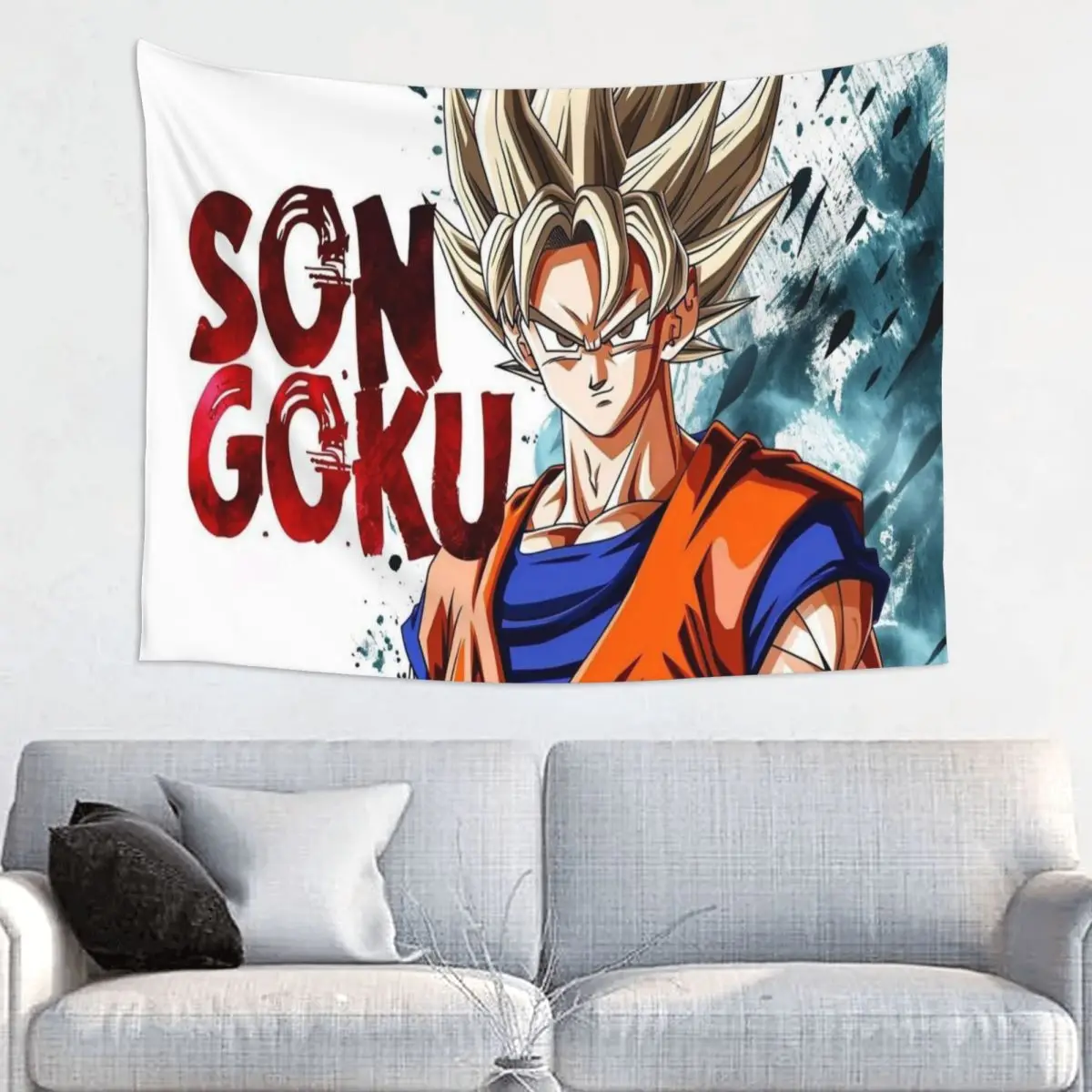 Dragon Ball Z Dragonball Tapestry Wall Hanging Print Polyester Tapestry INS Decoration Home Decor for Living Room Bedroom Tapiz