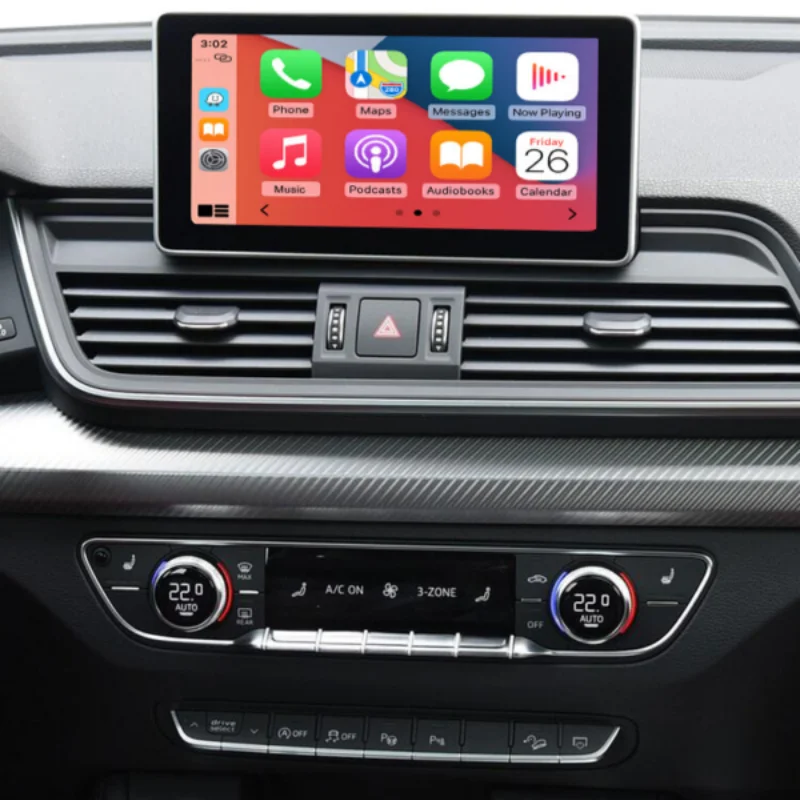 Wireless Apple CarPlay Android Auto Interface Retrofit Decoder for Audi Q5 2018 Car play Function