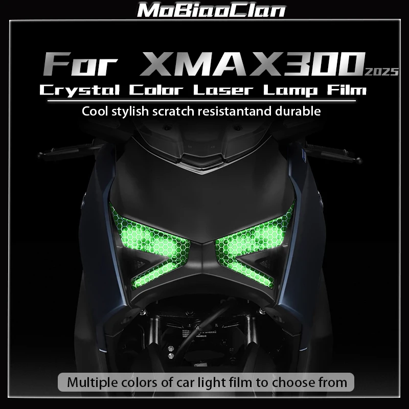 

Для YAMAHA XMAX 300 XMAX 300 X-MAX 300 xmax 300 2025 мотоциклетные сотовые фары, задние фонари, защитная пленка, аксессуары