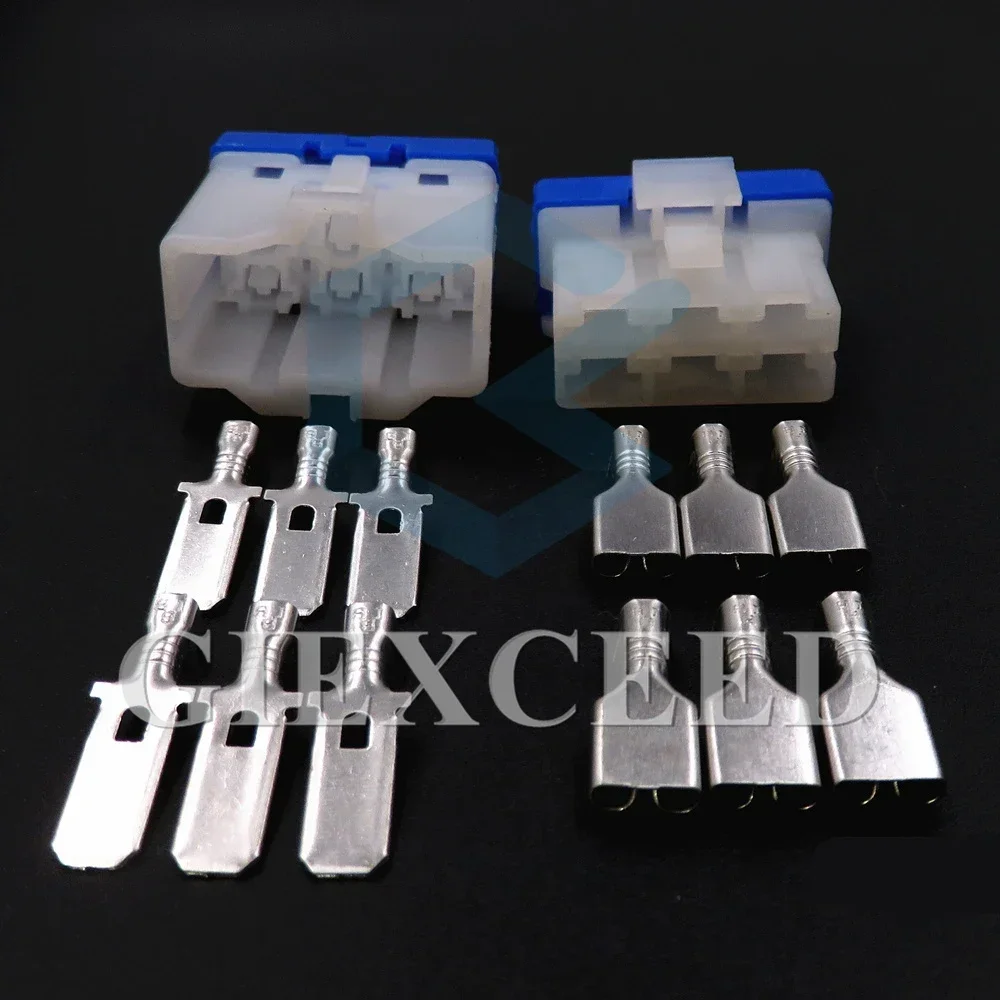 

6 Pin 6.3 Series Car Blower Heater Resistance Speed Regulating Plug PH772-06015 Auto AC Assembly Wire Socket PH776-06015