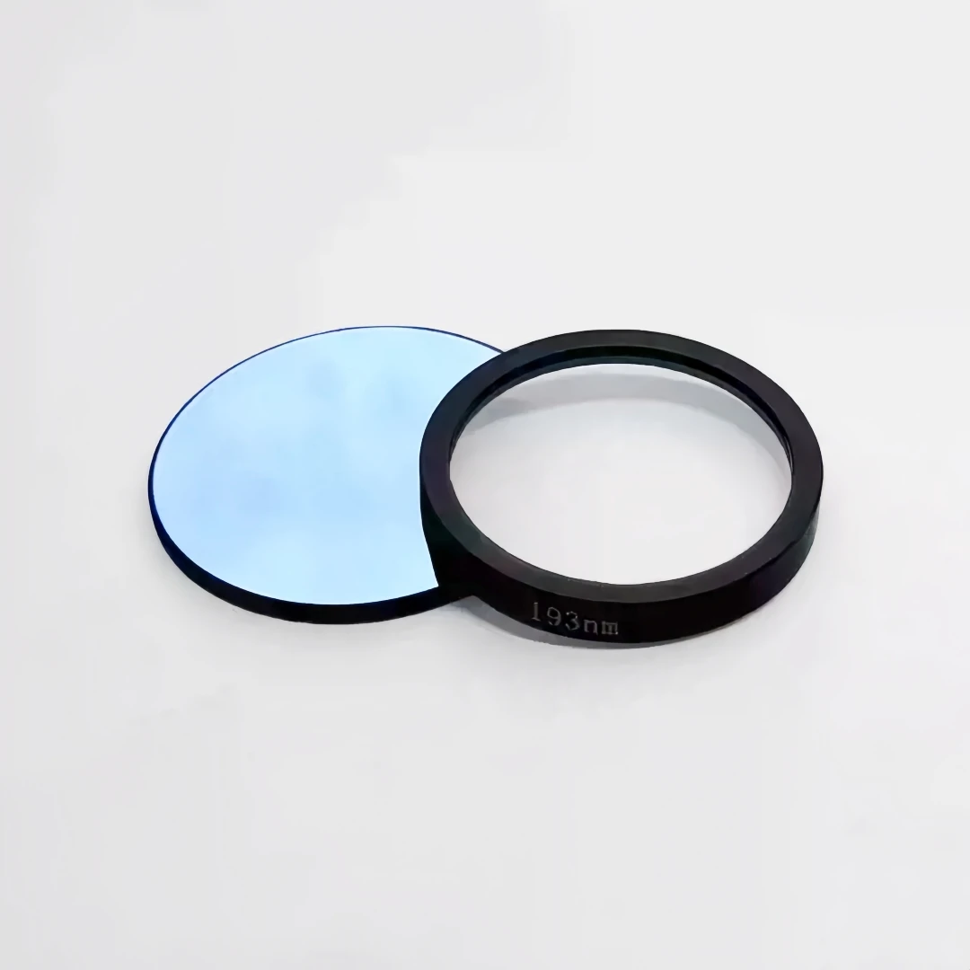 10nm Bandwidth Narrow Bandpass Optical Filter Interference Coated OD5 High Rejection High Transmittance for Industrial Camera