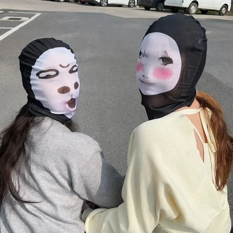 3D Funny Face Mask Balaclava for Creative Cosplay