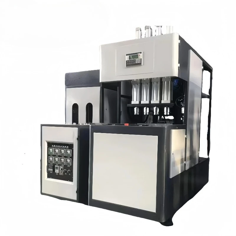 High Quality 4-Cavity Semi-Automatic PET Bottle Blowing Machine Factory Price High-Yield Motor Core Components