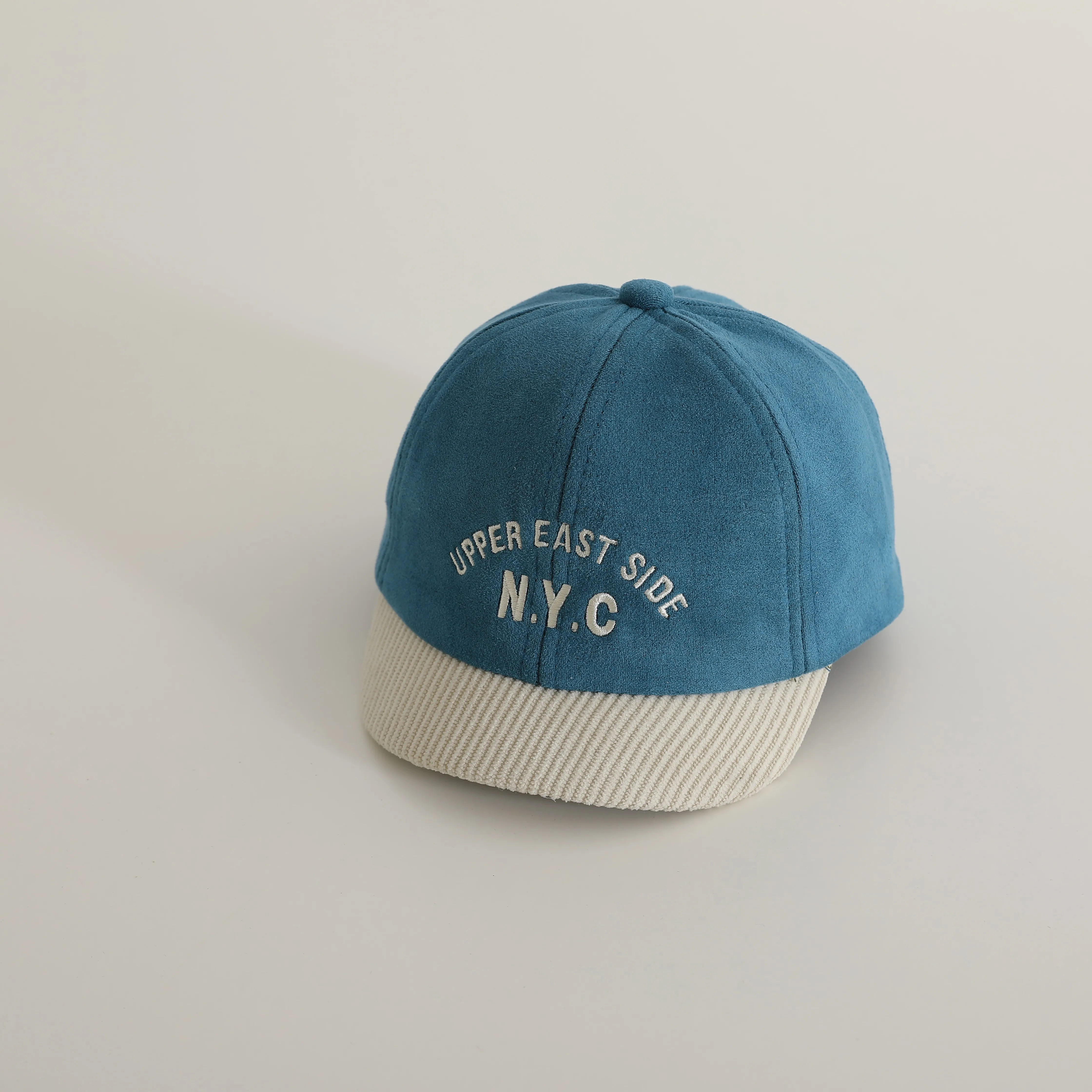 Fashion Boy Girl Baby Short Eave Baseball Caps Children Cotton Peaked Cap Infant Embroidery Letter Casual Hat Kid Sunscreen Hats